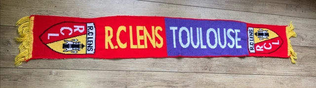 Écharpe Supporter TFC – Collection Officielle, Acrylique, 140 Cm, Noir/violet, 100% Toulousain