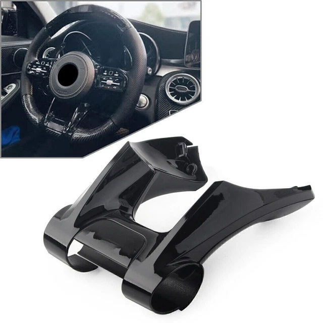 ?Steering Wheel Lower Cover Trim For MercedesBenz AMG Performance etc Glossy Blk
