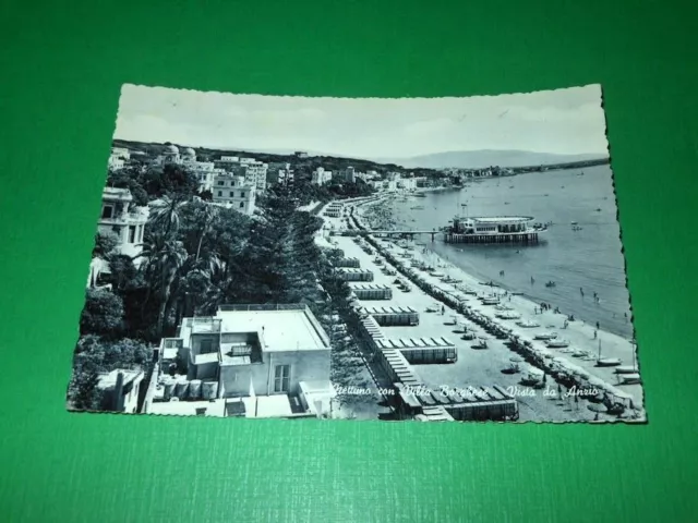 Cartolina Nettuno con Villa Borghese - Vista da Anzio 1964