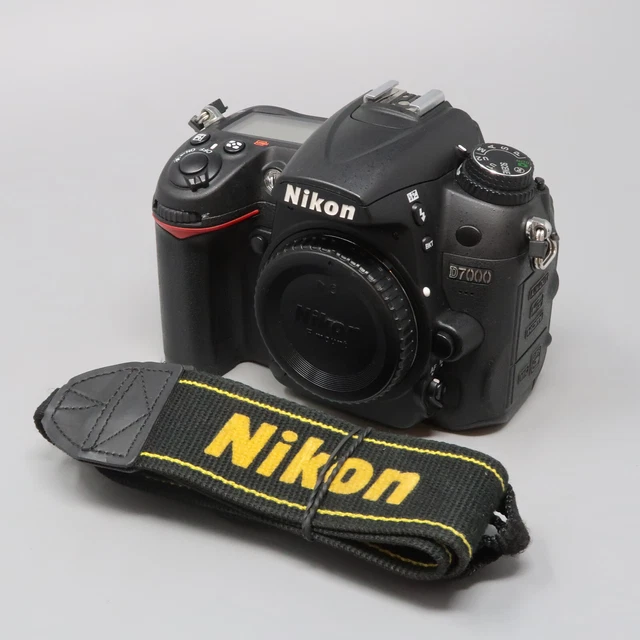 Nikon D7000 16.2MP Digital SLR Camera - Black (Body Only) - 7,441 Clicks!