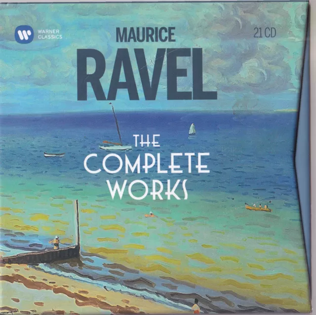 Maurice Ravel – The Complete Works - 21xCD Box-Set, Warner Classics near mint