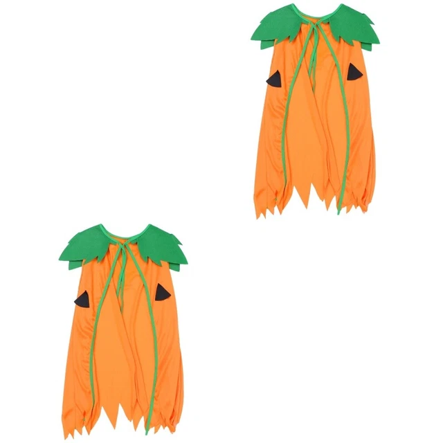 Mantello Halloween zucca mantello carnevale costumi Halloween bambini