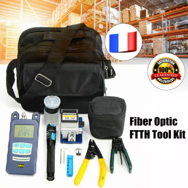 Fibre optique FTTH Outil puissance d'énergie Fiber Cleaver compteur kit FC-6s