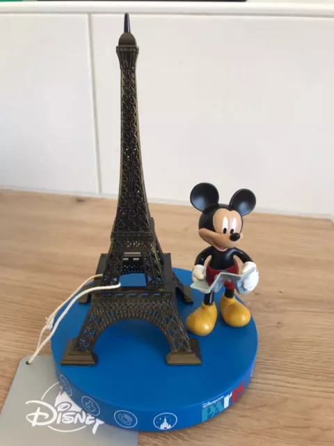 Disneyland Paris Mickey Mouse Eifelturm NEU 18cm schwere Qualität