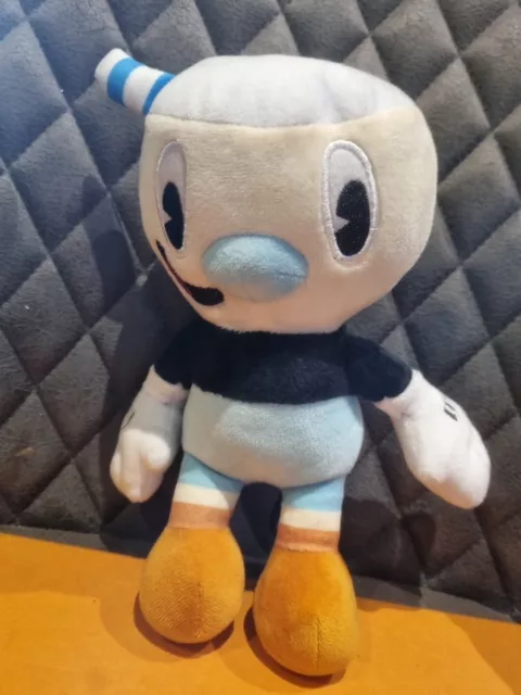 10" Cuphead Game Cuphead Mugman  Plush Toy