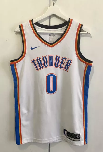 Nike NBA Oklahoma City Thunder Russell Westbrook Swingman Jersey 40 Small OKC