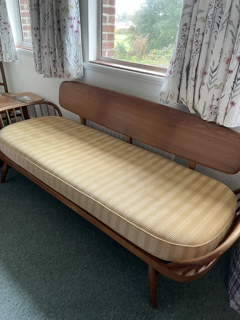 Retro Vintage Ercol Studio Couch Sofa Day Bed