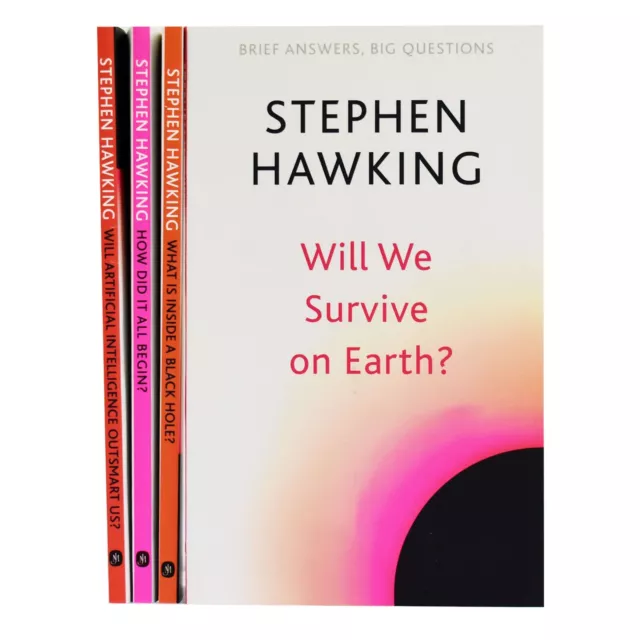 Kurze Antworten, große Fragen Serie von Stephen Hawking 4 Bücher Set - Taschenbuch