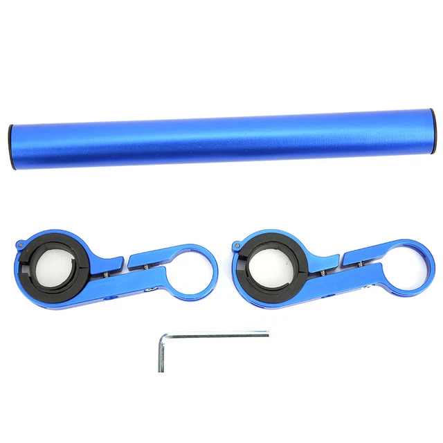 Aerobars Vélo De Route - Guidon Triathlon Réglable, Diamètre 220mm, Pour VTT Et Vélo De Route