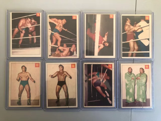 1954-55  Parkhurst Wrestling Complete Set 75/75 2