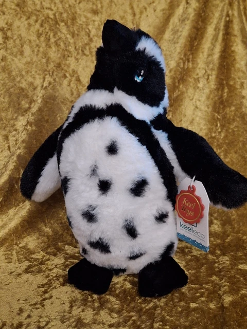 PENGUIN KEELECO KEEL Toys Soft Toy Cuddly Plush Bird Animal 10 penguin-keeleco-keel-toys-soft-toy-cuddly-plush-bird-animal-10