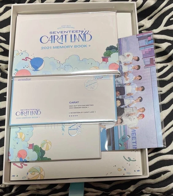 ミュージック SEVENTEEN carat land memory book 2021 Seventeen in Caratland 2021 Memory Book + ♡ Unboxing - YouTube