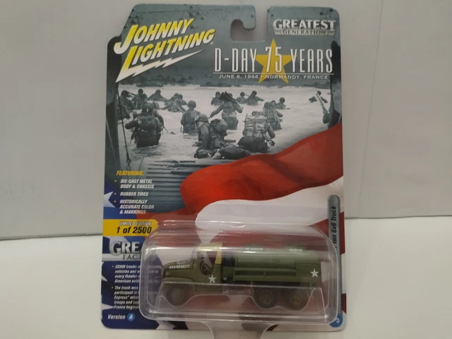 Gmc Cckw 353 2-1/2 Ton 6X6 Truck Gasoline Ww Ii 1:64/1:87 Johnny Lightning