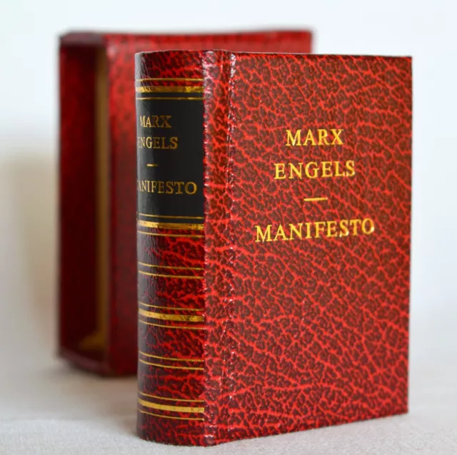 Minibuch  Marx Engels  Manifest der kommunistischen Partei in englischer Sprache