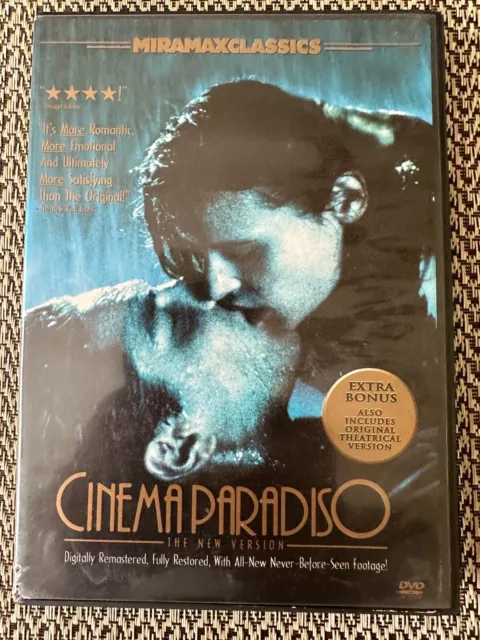 Cinema Paradiso (DVD, 1988, 2003, Extended and Theatrical Versions)