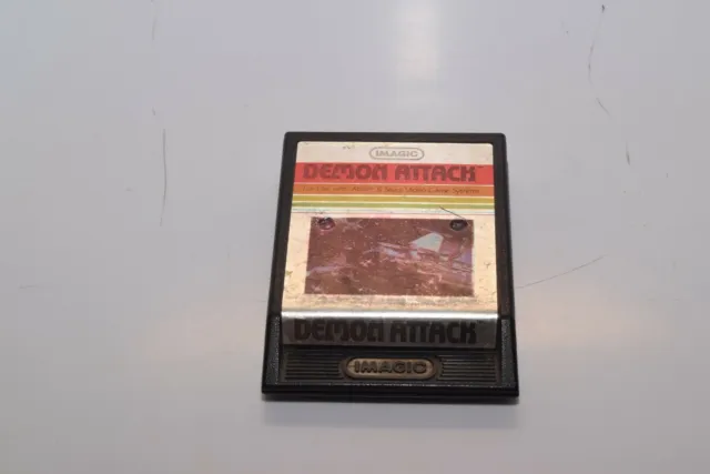 Demon Attack By Imagic. Atari 2600 Game Cartridge. 1982. Tested And Working.