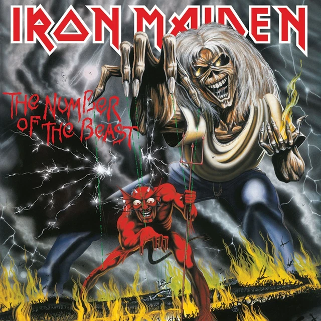 Iron Maiden The Number of the Beast + Beast Over Hammersmith (Vinyl Record)