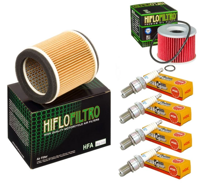Kit D'entretien Pour Kawasaki ZL900 Eliminator 85-86 - Filtres Et Bougies - Neuf