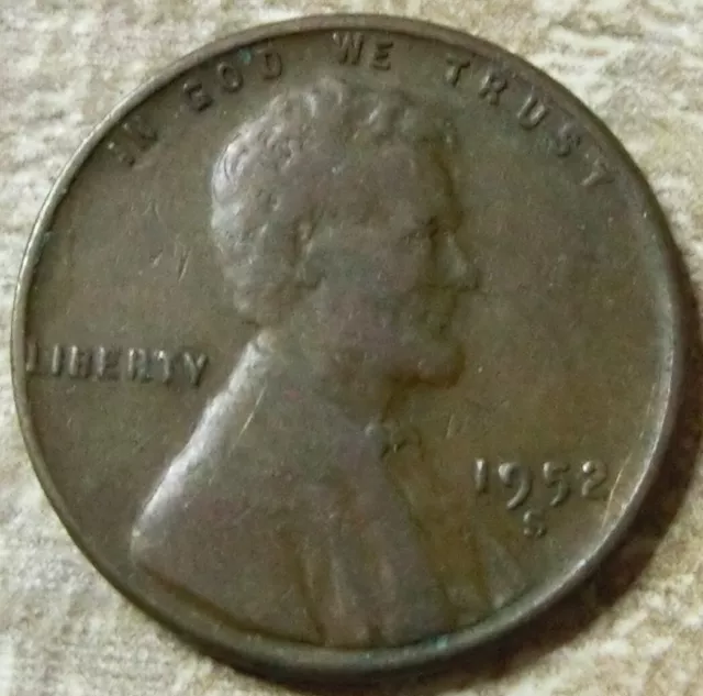 USA  Lincoln Cent  1952  S