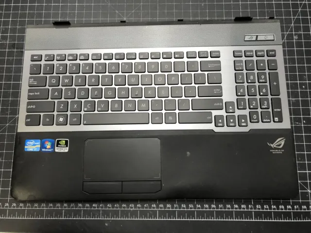 Asus G55VW Palmrest Touchpad Keyboard 13N0-MKA0621 13GNB71AP032-1 #me70