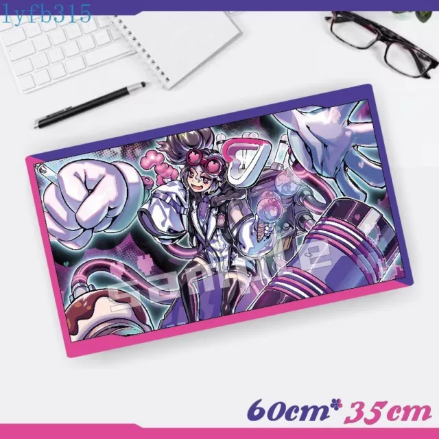 Yu-Gi-Oh! Anime Keyboard Mouse Pad Desk Card Pad Game Playmat 35x60cm #E