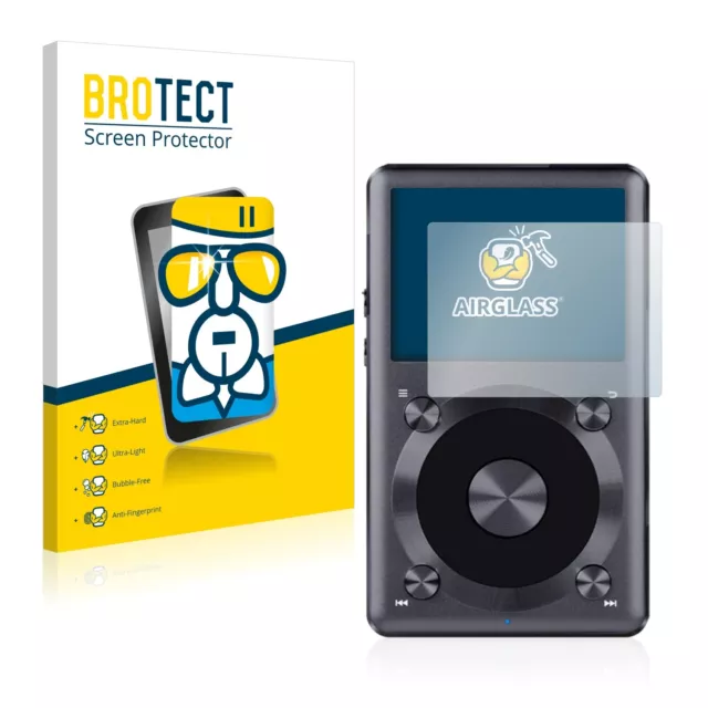 BROTECT Flexible Protection Ecran Verre Film Protecteur pour FiiO X3 II Robuste