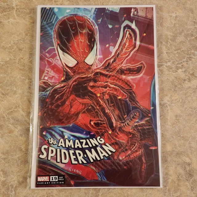🔥🕷The Amazing Spider-Man #19 John Giang Trade Cover (A)  2023🕷🔥