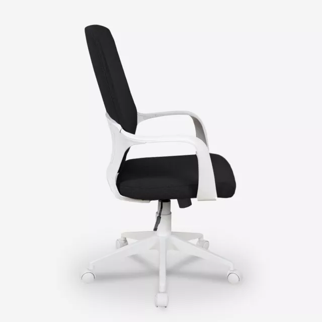 Sedia poltrona ufficio regolabile ergonomica moderna Boavista Dark 3