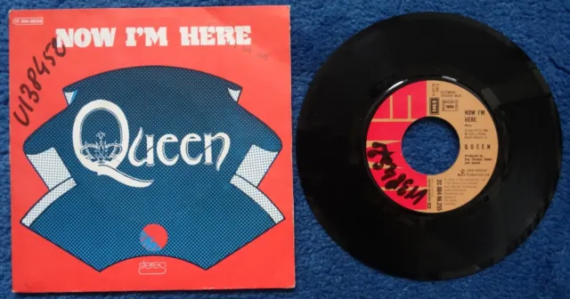 Queen - Now I'm Here - Single Sp 45 - Very Rare French Edition - Pathe Marconi