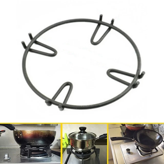 Universel Fonte Wok Poêle Plate-Forme Soutien Outil Anneau pour Gaz Brûleurs 3
