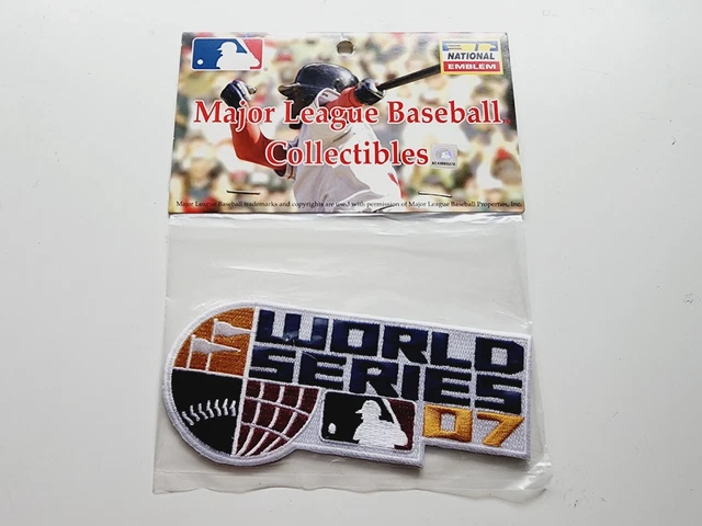 2007 World Series Logo Jersey Sleeve Patch MLB Boston Red Sox Colorado Rockies