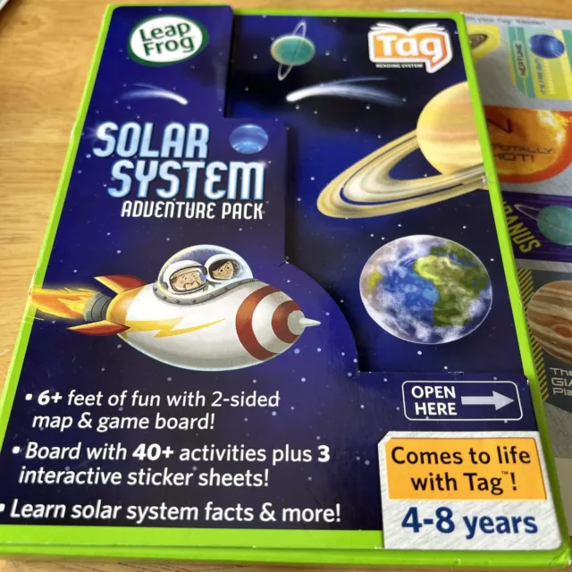 LEAP FROG Solar System Adventure Pack Read & Learn Tag Reading System