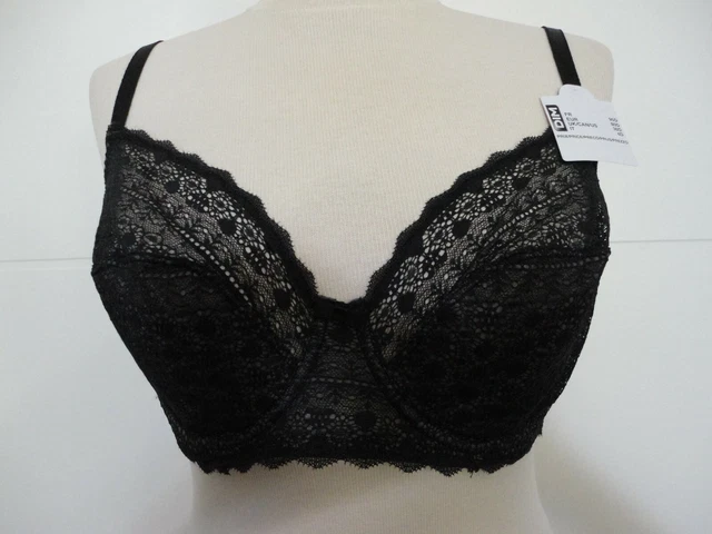 Soutien-gorge Dim Daily Glam – Dentelle Noir – Taille 95D – Neuf Avec étiquettes