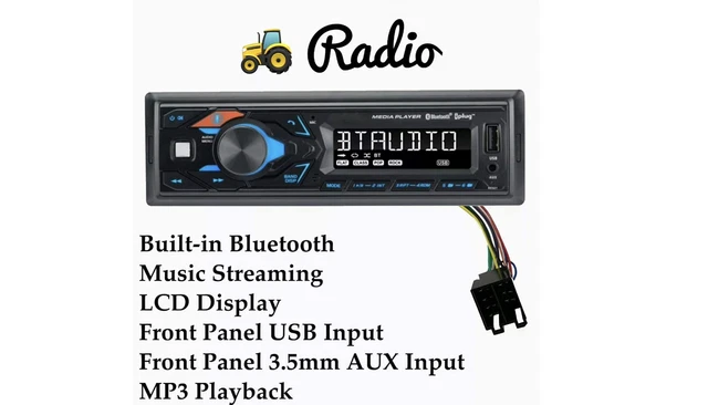 Massey Ferguson Tractor Radio 4225 4233 4235 4243 4245 4253 4255 4260 4263 4270