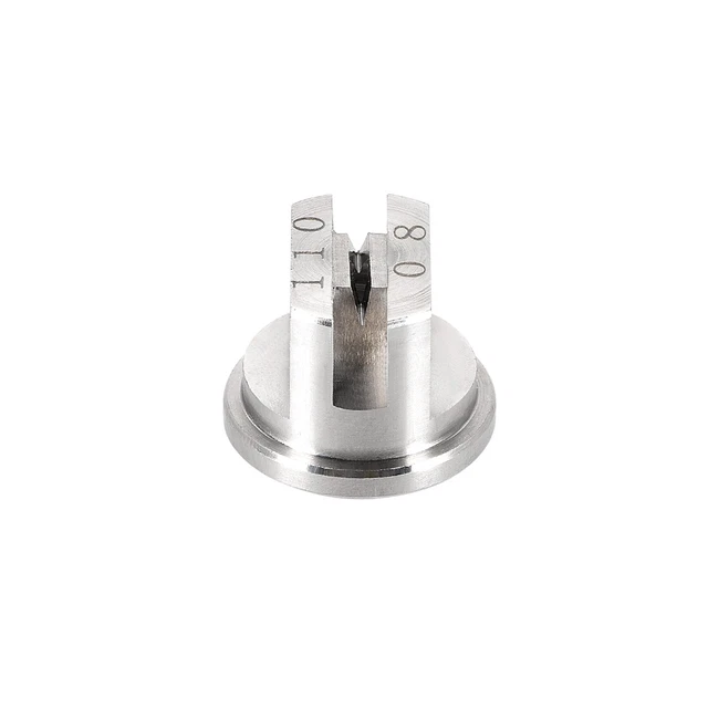 Plat Palette Embout Pulvérisation 110° Acier Inox Buse (1.8mm Orifice Dia)