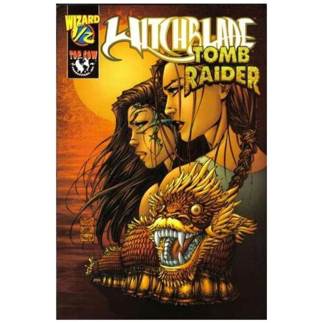 Witchblade/Tomb Raider Wizard 1/2 #0 Issue is #1/2 in NM. Top Cow comics [h