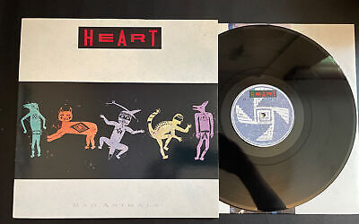 Heart - Bad Animals Original Vinyl Album LP Inc Alone