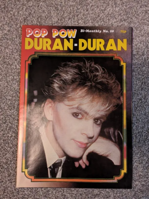 Pop Pow Poster Magazine - No. 20 Ft DURAN DURAN 1980's
