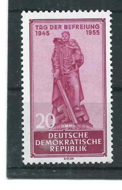 DDR 1955 10 Jahre Befreiung vom Faschismus MiNr:463 postfrisch** 20 Pfennig