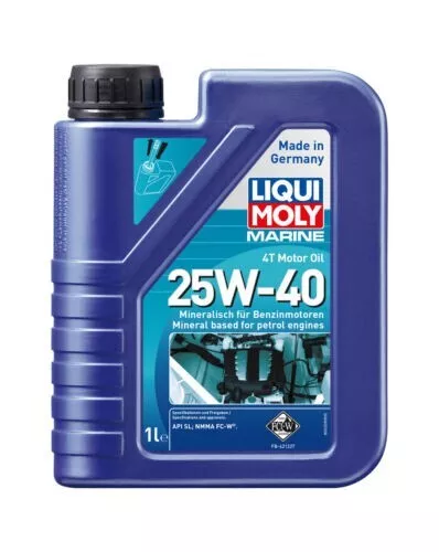 LIQUI MOLY 25W-40 4T 1L Engine Oil