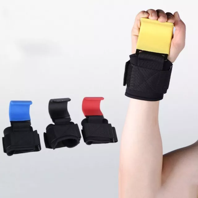 Hook Grip Soft Wristbands Wrist Support Bracers Wrap Support Wrist Strap