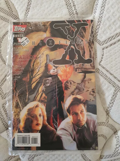  THE X FILES TOPPS COMIC ANNUAL Number One "Hallow Eve" 1995 