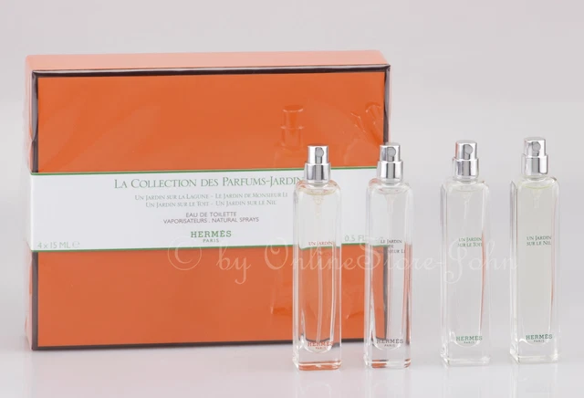 Hermes la collection sales des parfums jardins