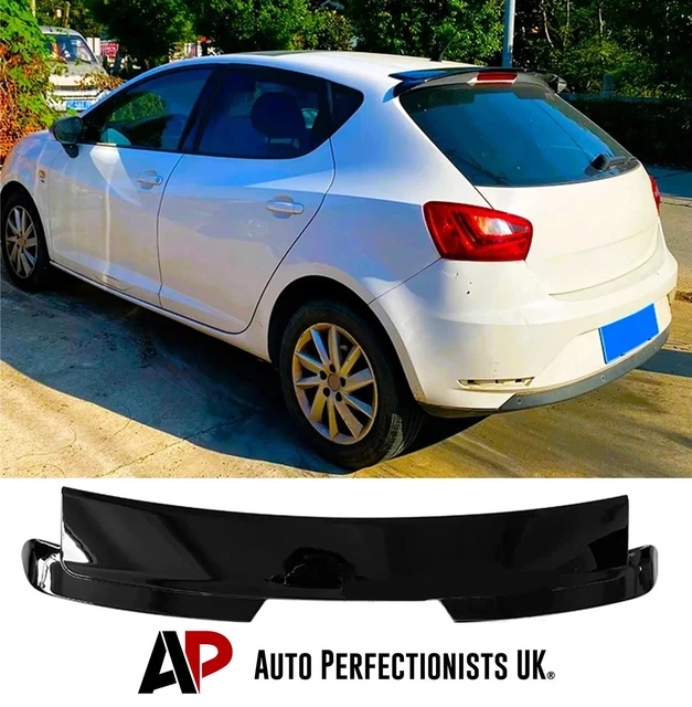 Gloss Black Rear Boot Roof Spoiler For SEAT Leon MK2 1P Facelift 2009-2013