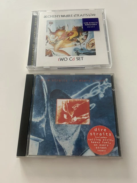 Dire Straits Alchemy Dire Straits Live +On Every Street CD, 2007, 2 Discs