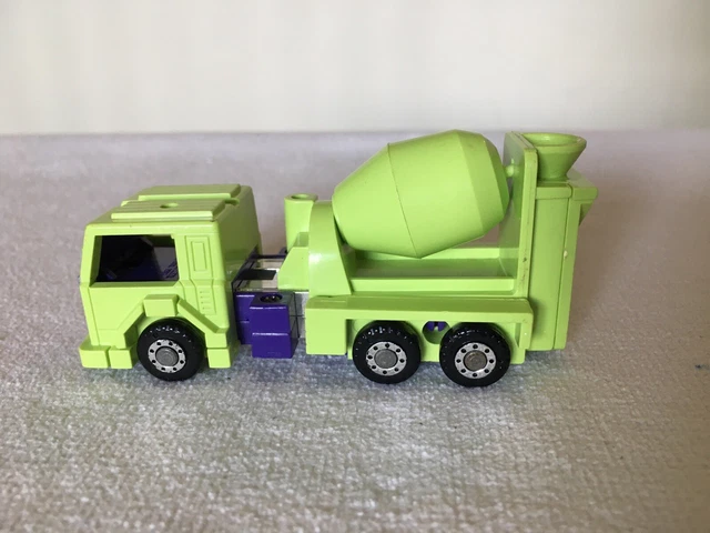 TRANSFORMERS G1 ORIGINAL vintage devastator constructicons mixmaster ...