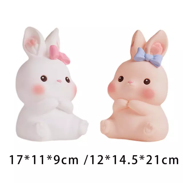 Veilleuse en Silicone pour enfants, lapin mignon, veilleuse Rechargeable