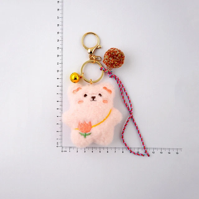 WINNIE L'OURSON - Porcelet Arc-en-Ciel Porte-Clés Peluche Figure Disney