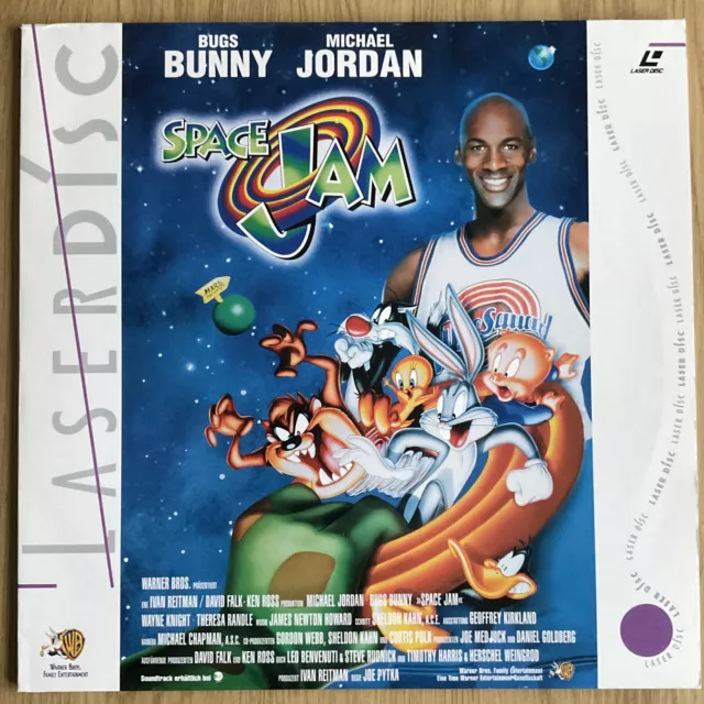 Laserdisc - SPACE JAM, Micheal Jordan, Bugs Bunny, sehr guter Zustand