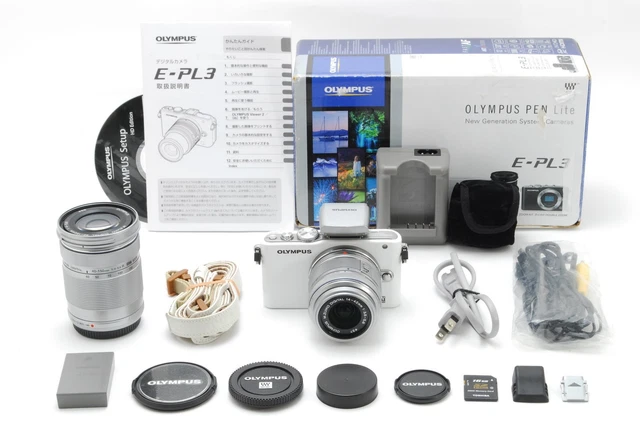 N MINT] OLYMPUS PEN Lite E-PL3 Digital Mirrorless Camera 14